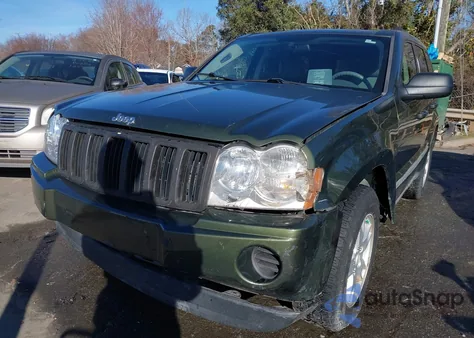 2007 Jeep Grand Cherokee Laredo из США, поврежденный, VIN 1J8GR48KX7C534254